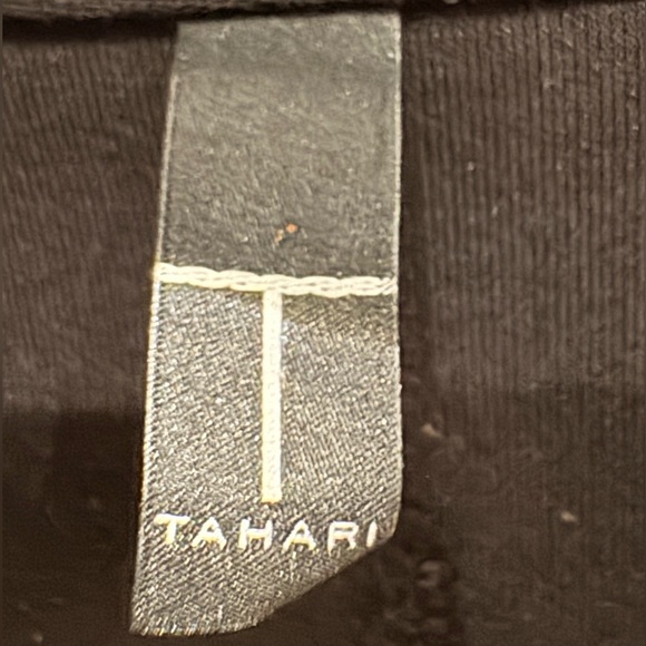 T Tahari Stretch Wrap Dress Small - Picture 5 of 6